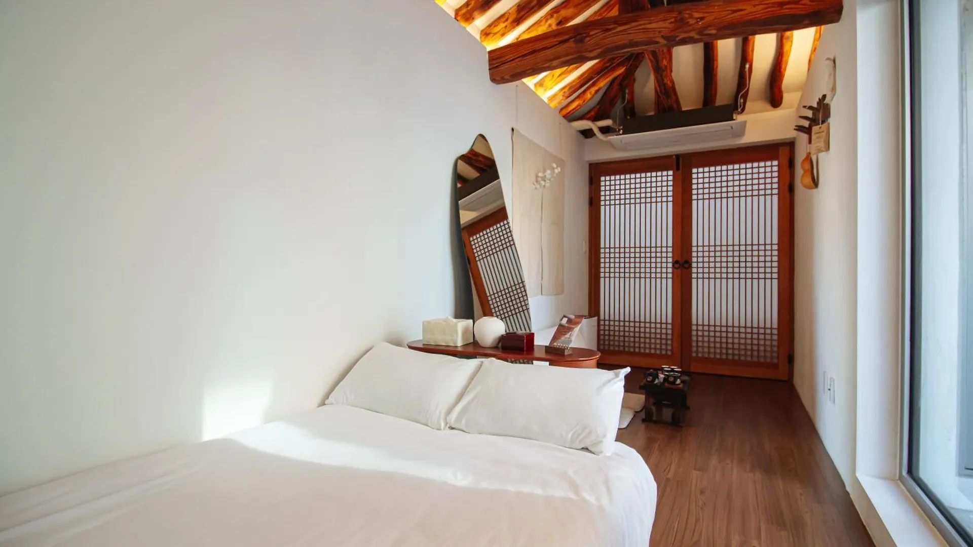 Cheongryang-Anchae 2Br 2Ba Hanok Spa Free Parking 首爾 韩国