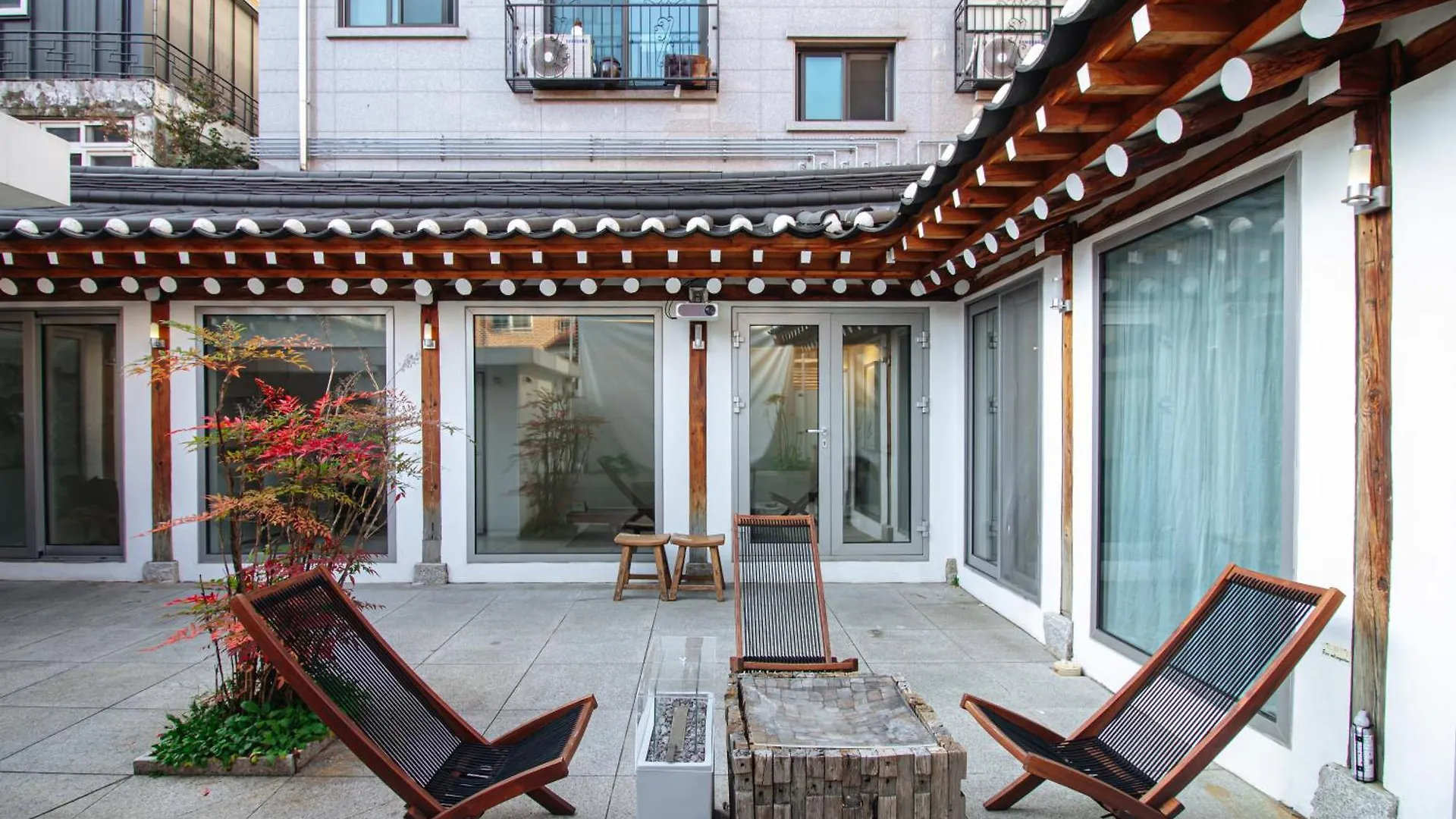 公寓 Cheongryang-Anchae 2Br 2Ba Hanok Spa Free Parking 首爾 韩国